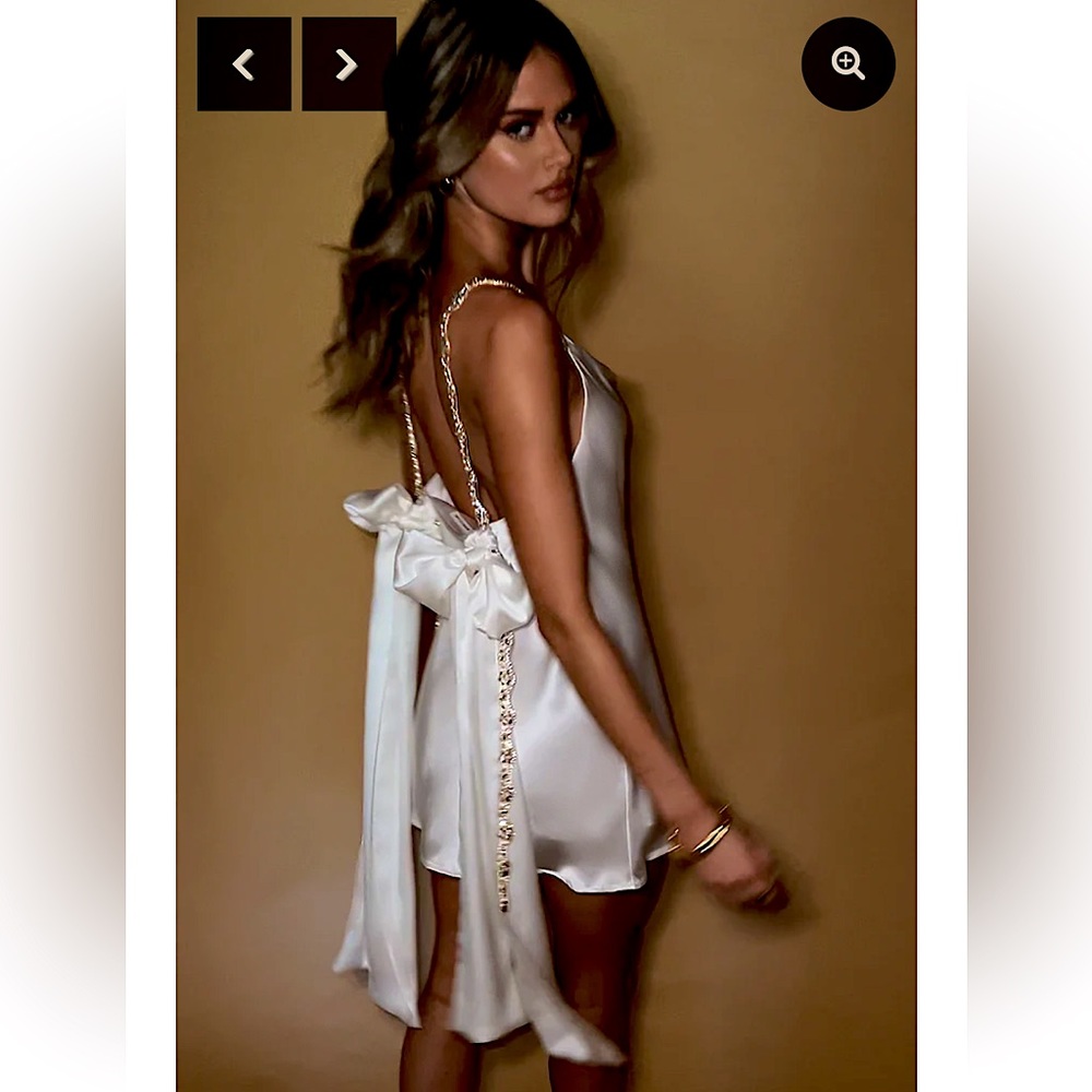 NWT Sisters The Label Gretel Mini Dress| 100% Pure Silk